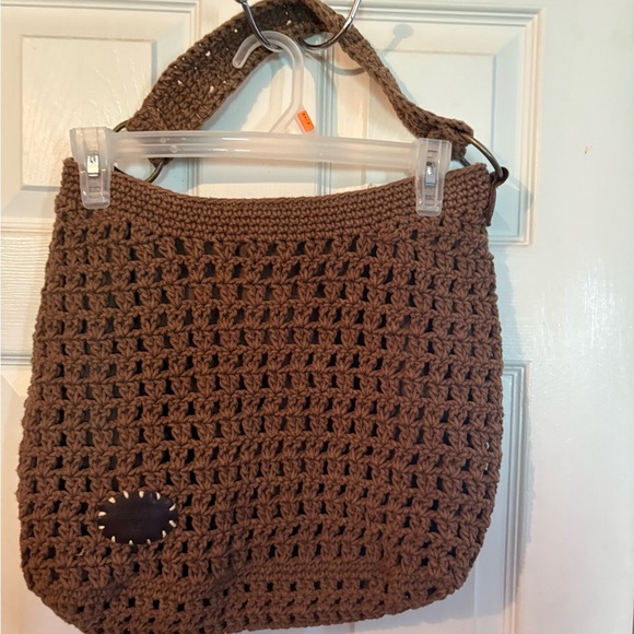 American Eagle Outfitters Handbags - Brown Crochet‎ Tote Bag